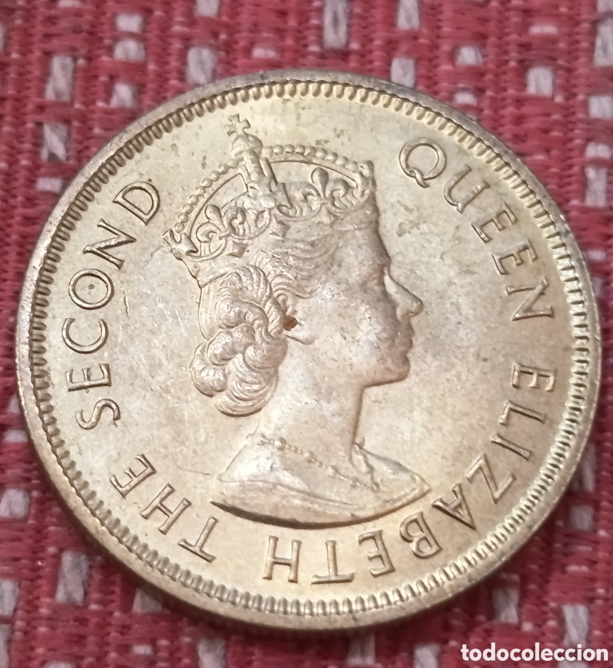 Monedas antiguas de Asia: Hong Kong 10 Centavos 1973 EBC