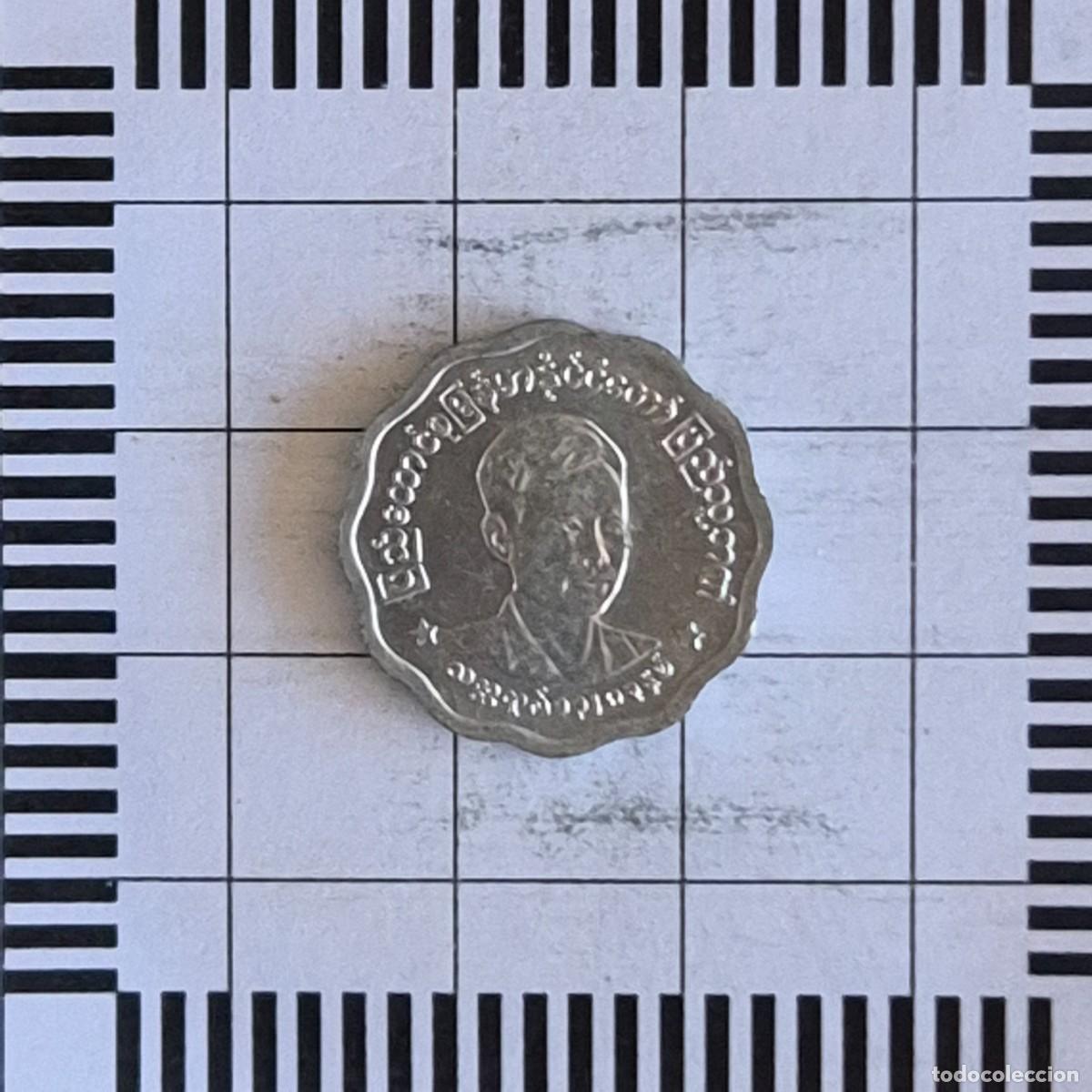 Monete antiche di Asia: 5 PYAS, MYANMAR. 1966. (KM#39).