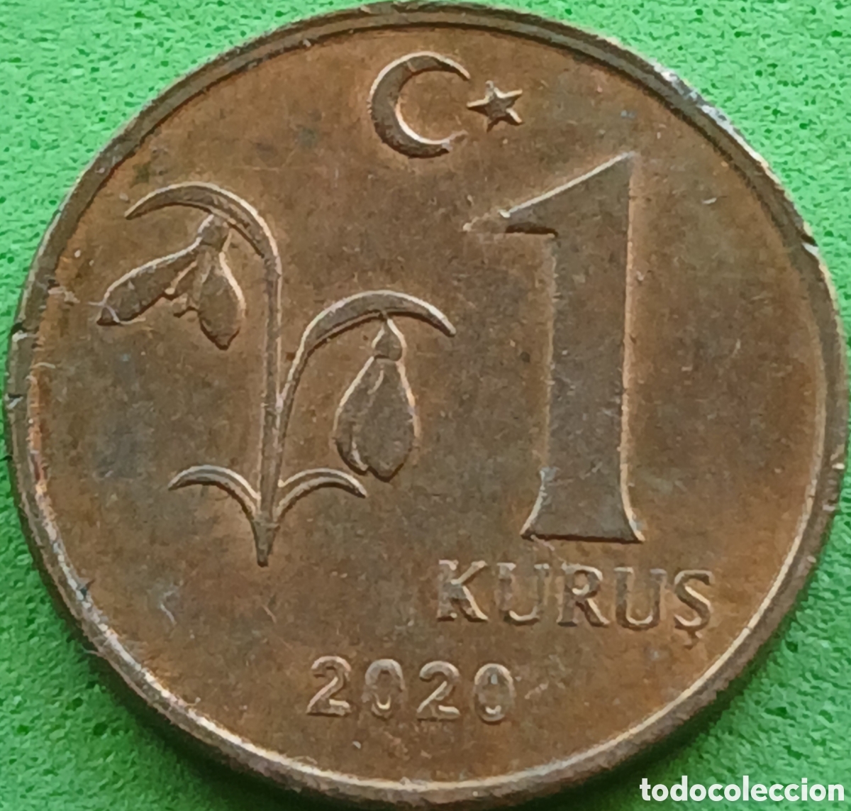 Monedas antiguas de Asia: Turqu&iacute;a 1 kurus 2020 km#1239