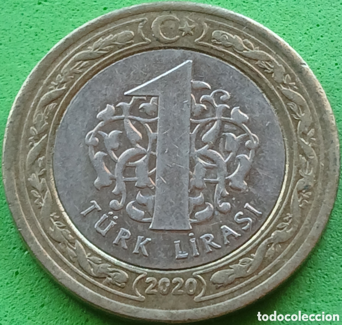 Monedas antiguas de Asia: Turqu&iacute;a 1 lira 2020 km#1244