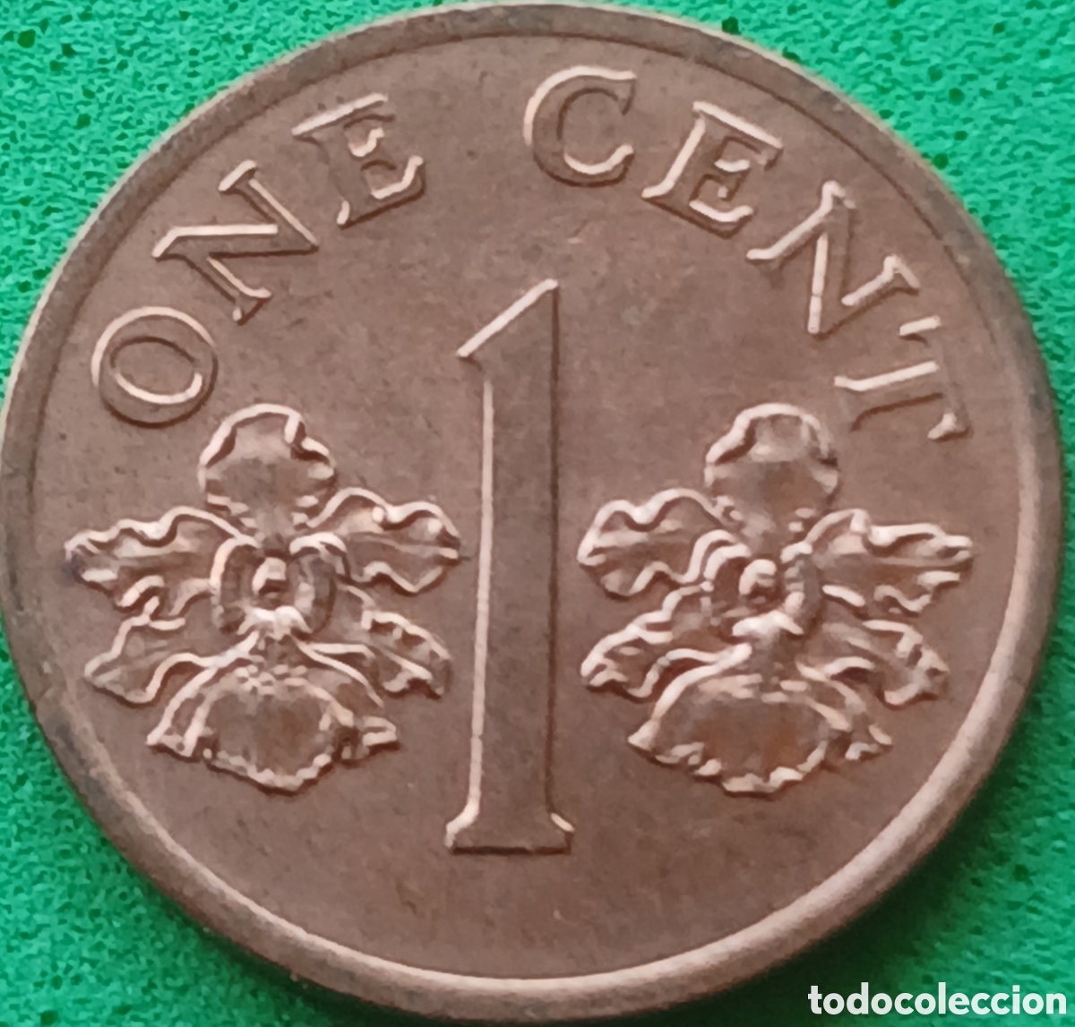 Monedas antiguas de Asia: Singapur 1 cent 1995 km#98