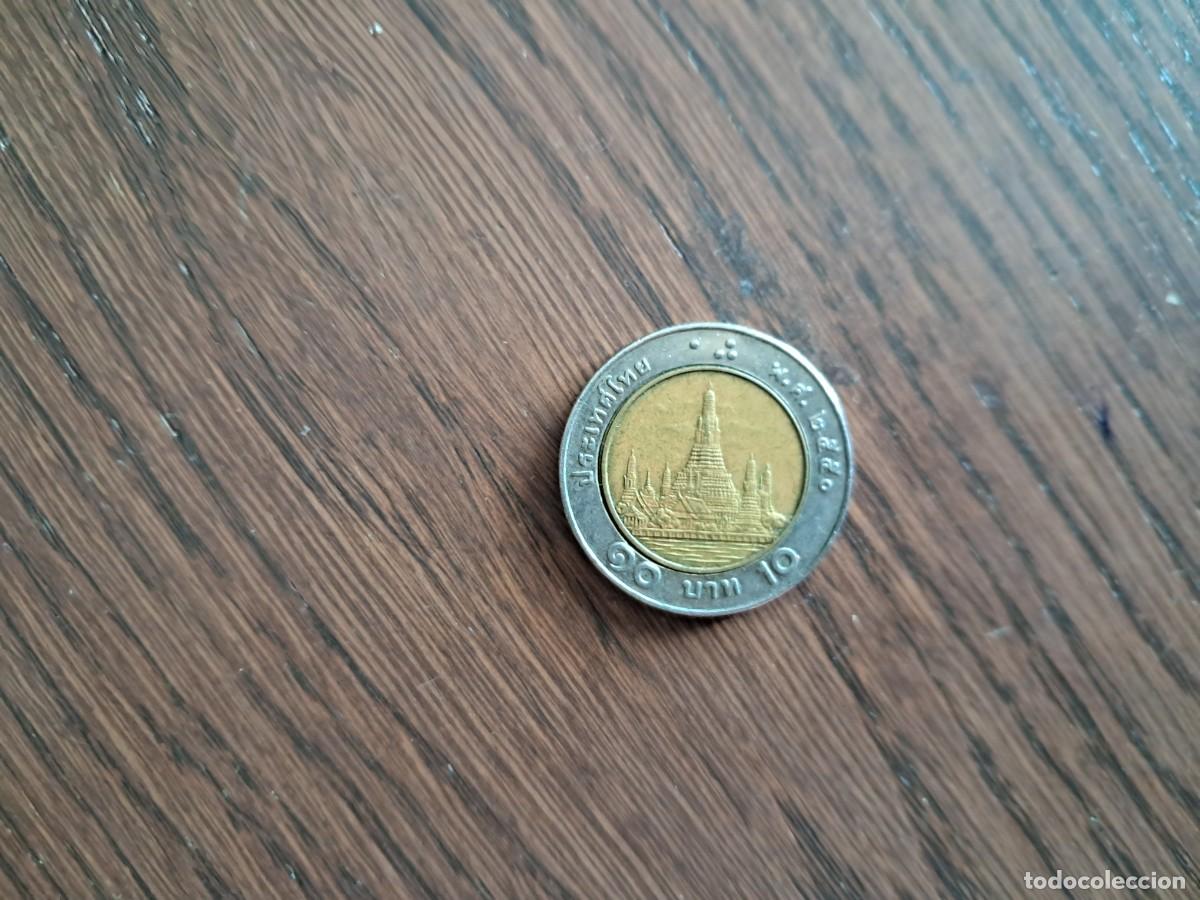 Monedas antiguas de Asia: moneda bimet&aacute;lica de Tailandia. - Foto 2