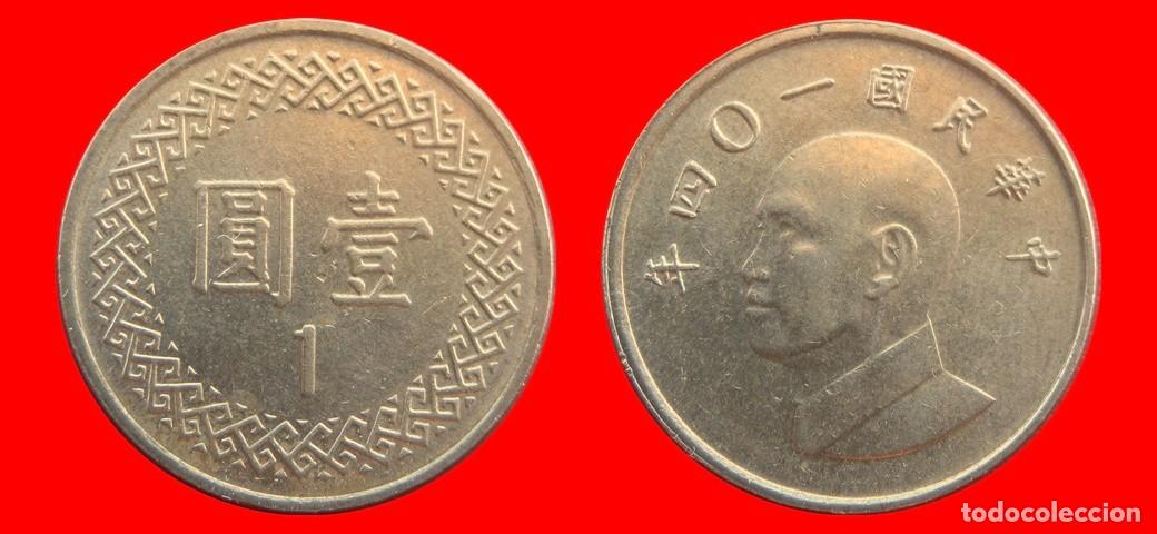 Monedas antiguas de Asia: 1 YUAN 2015 TAIWAN-155440