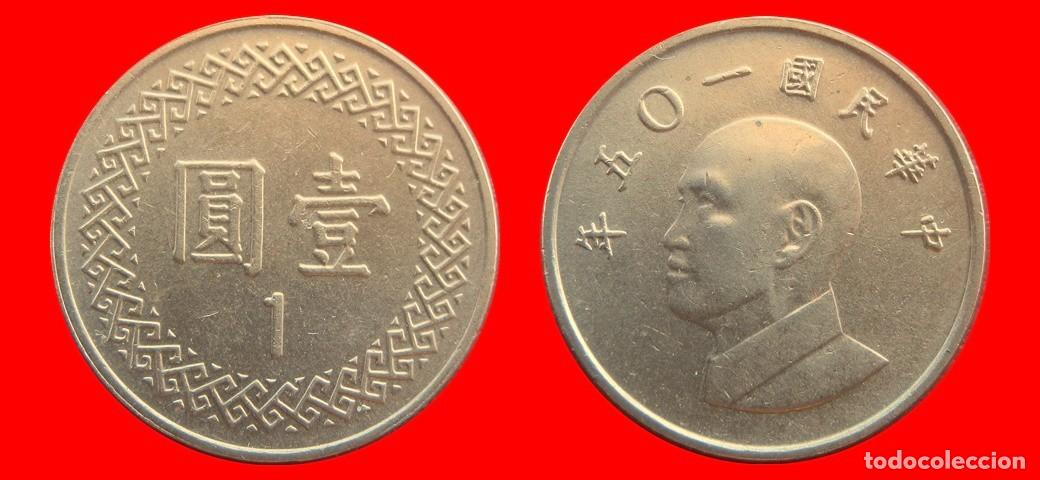 Monedas antiguas de Asia: 1 YUAN 2016 TAIWAN-155441