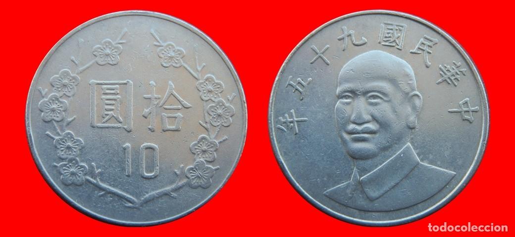 Monedas antiguas de Asia: 10 YUAN 2006 TAIWAN-155446