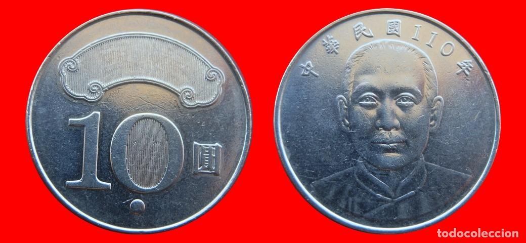 Monedas antiguas de Asia: 10 YUAN 2021 TAIWAN-155453