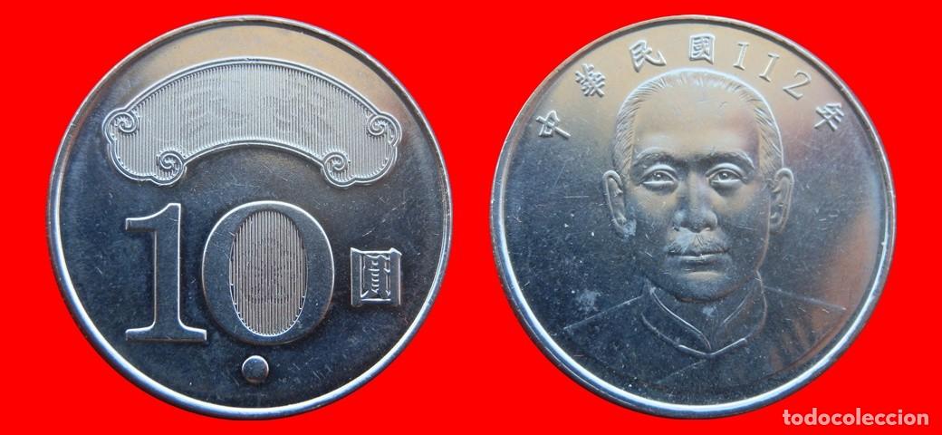Monedas antiguas de Asia: 10 YUAN 2023 TAIWAN-155455
