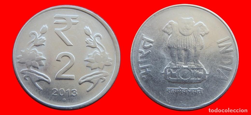 Monedas antiguas de Asia: 2 RUPIAS 2013 INDIA-155466