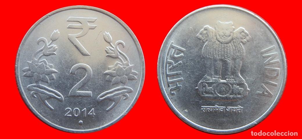 Monedas antiguas de Asia: 2 RUPIAS 2014 INDIA-155467