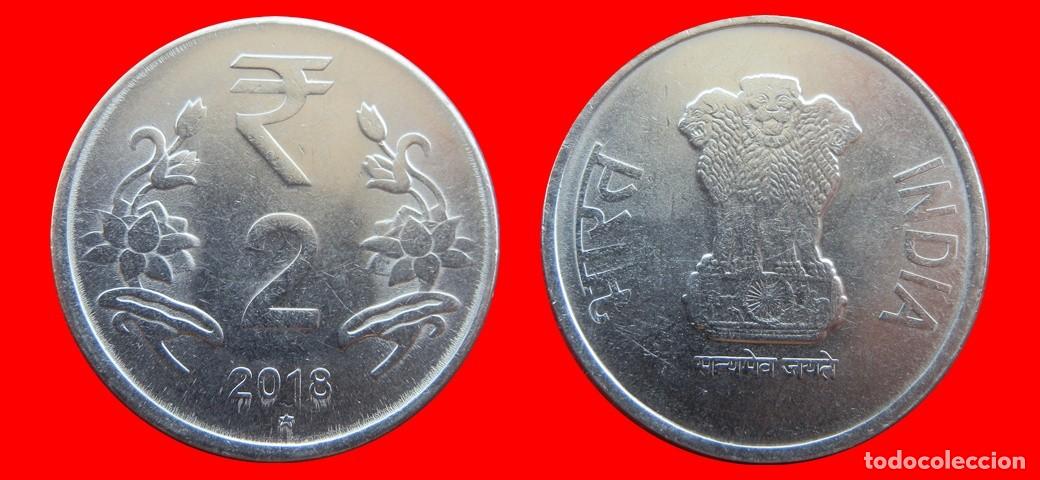 Monedas antiguas de Asia: 2 RUPIAS 2018 INDIA-155468