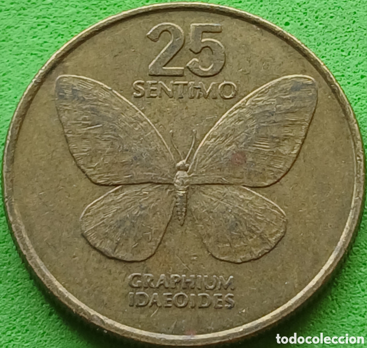 Monedas antiguas de Asia: Filipinas 25 c&eacute;ntimos 1984 km#241.1