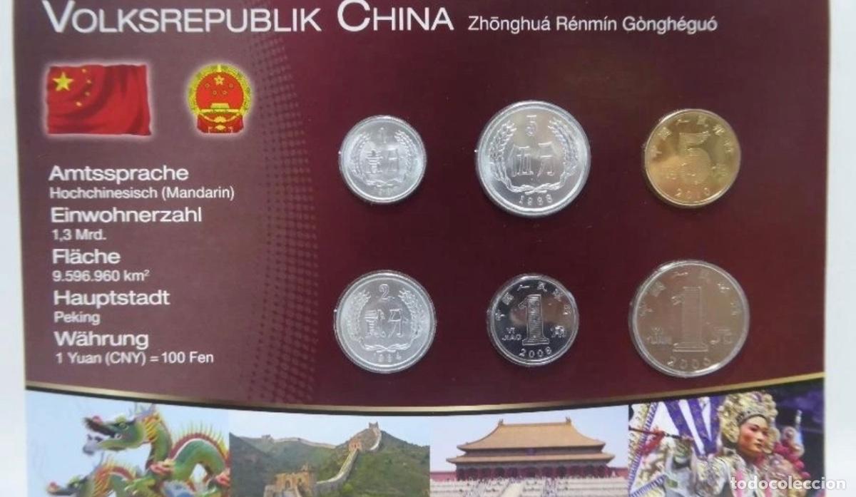 Monedas antiguas de Asia: Set Oficial de Monedas de China &ndash; Colecci&oacute;n Completa | Das Geld der Welt