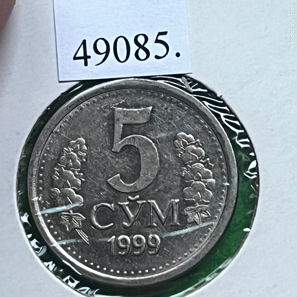 Monedas antiguas de Asia: Uzbekist&aacute;n 5 tiyin 1999
