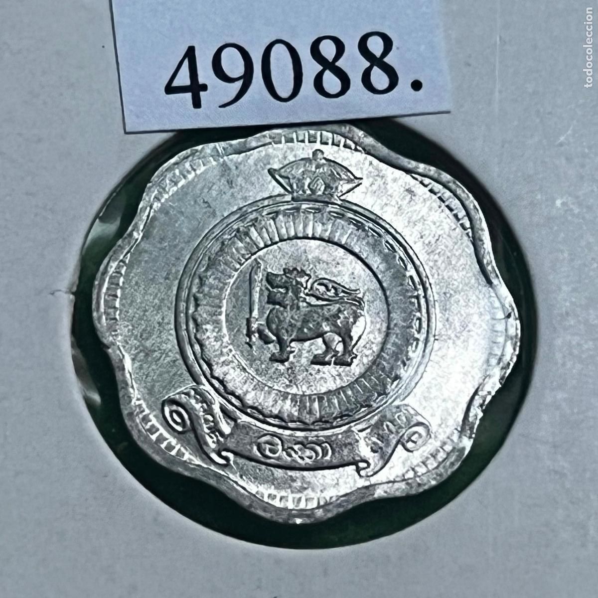 Monedas antiguas de Asia: Sri Lanka 2 c&eacute;ntimos 1963, antes Ceylon