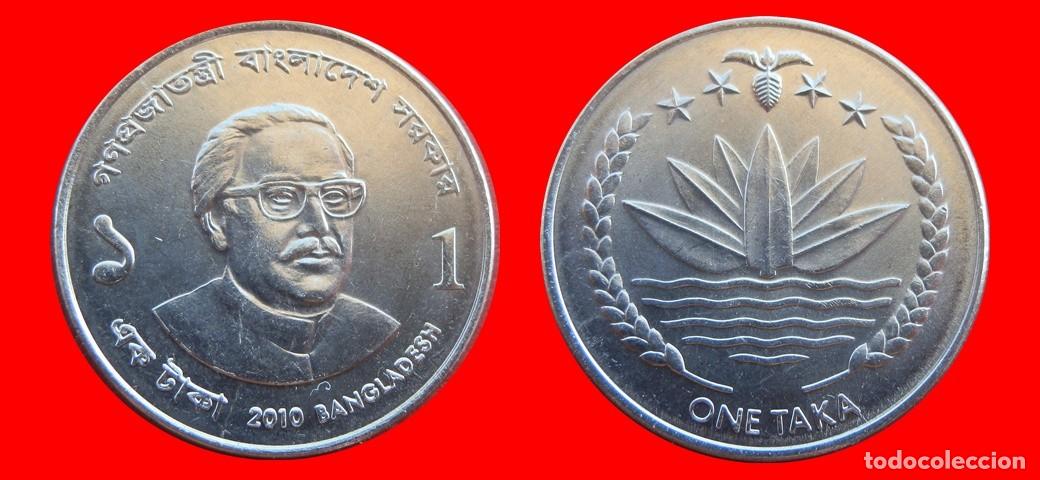 Monedas antiguas de Asia: 1 TAKA 2010 SIN CIRCULAR BANGLADES-9911SC