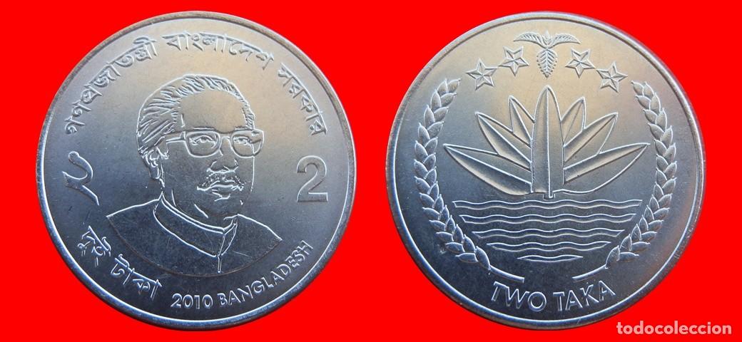 Monedas antiguas de Asia: 2 TAKA 2010 SIN CIRCULAR BANGLADES-9912SC