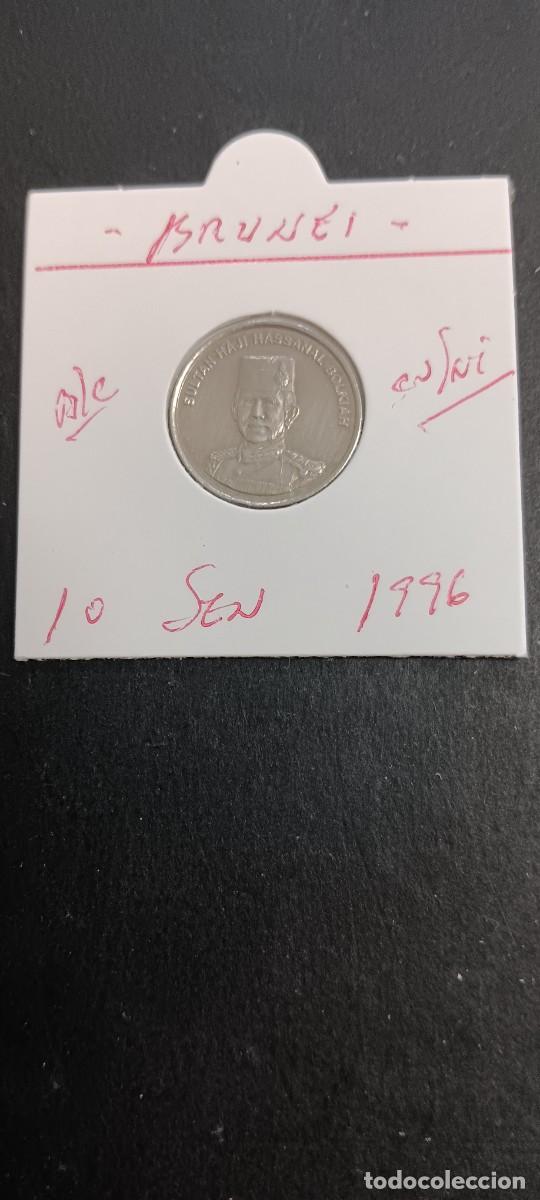 Monedas antiguas de Asia: BRUNEI 10 SEN 1996 BC KM=36 (CUPRONIQUEL)