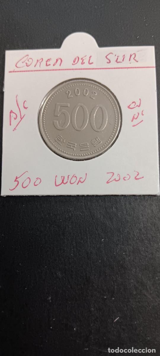 Monedas antiguas de Asia: COREA DEL SUR 500 WON 2002 BC KM=27 (CUPRONIQUEL)