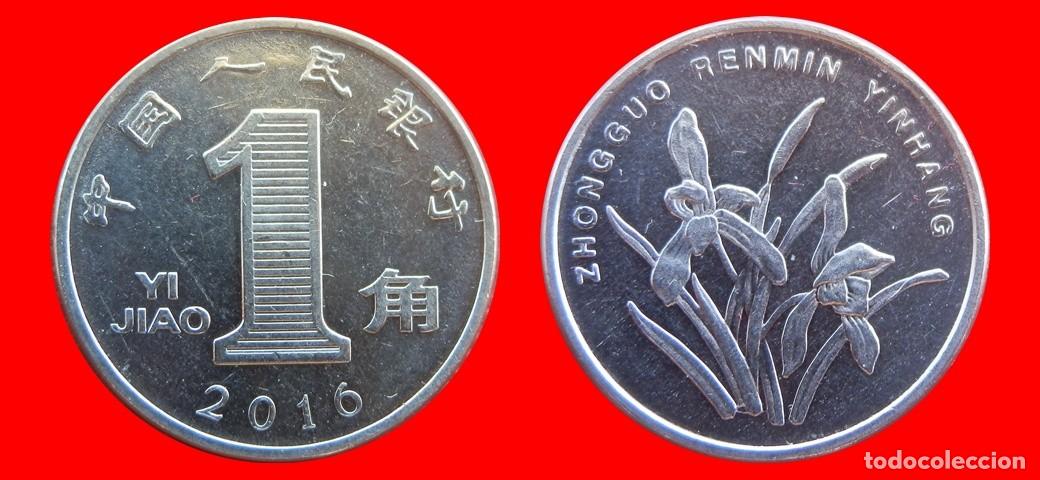 Monedas antiguas de Asia: 1 JIAO 2016 CHINA-155594
