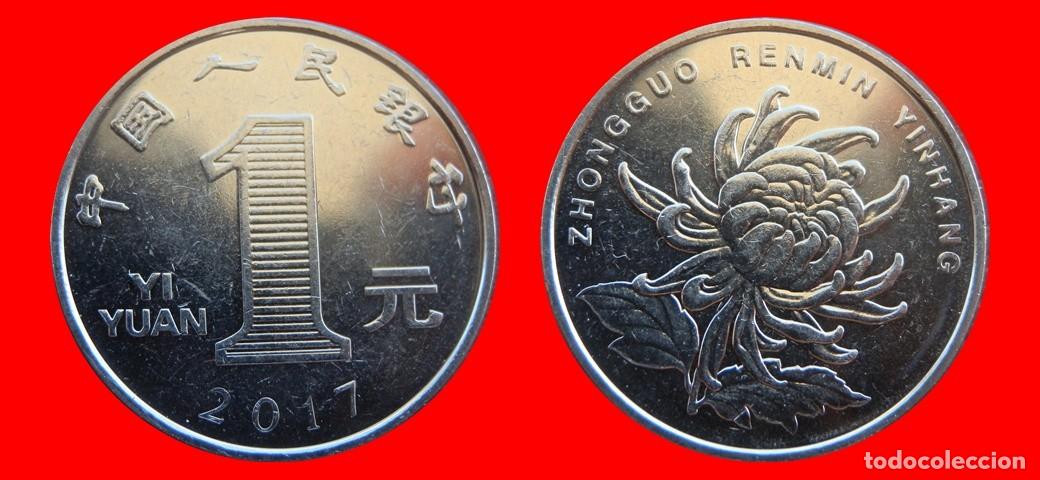Monedas antiguas de Asia: 1 YUAN 2017 CHINA-155609