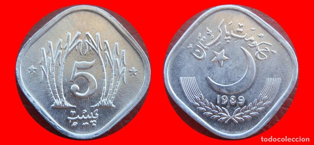 Monedas antiguas de Asia: 5 PAISA 1989 SIN CIRCULAR PAKISTAN-9935SC