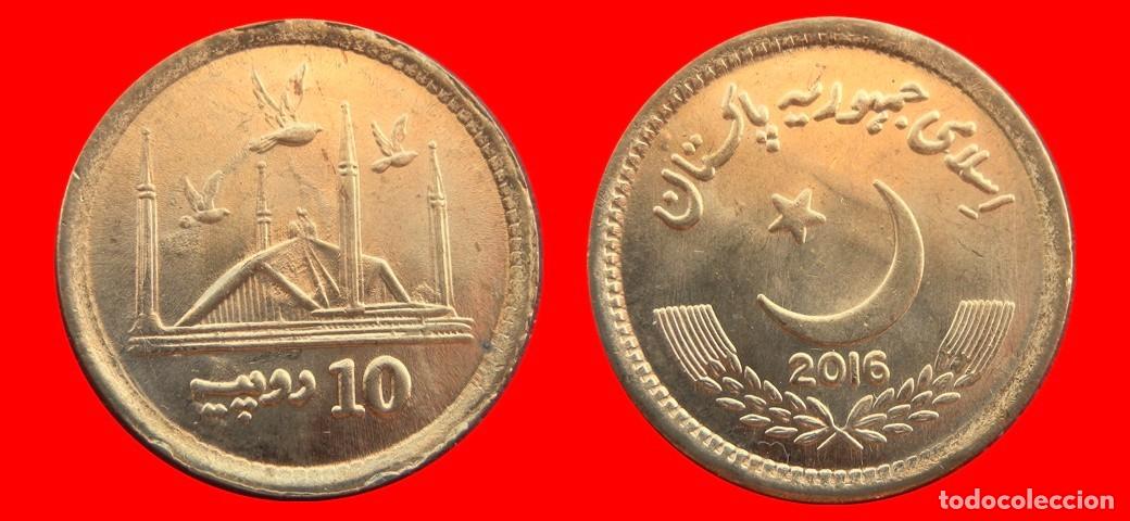 Monedas antiguas de Asia: 10 RUPIAS 2016 SIN CIRCULAR PAKISTAN-9939SC