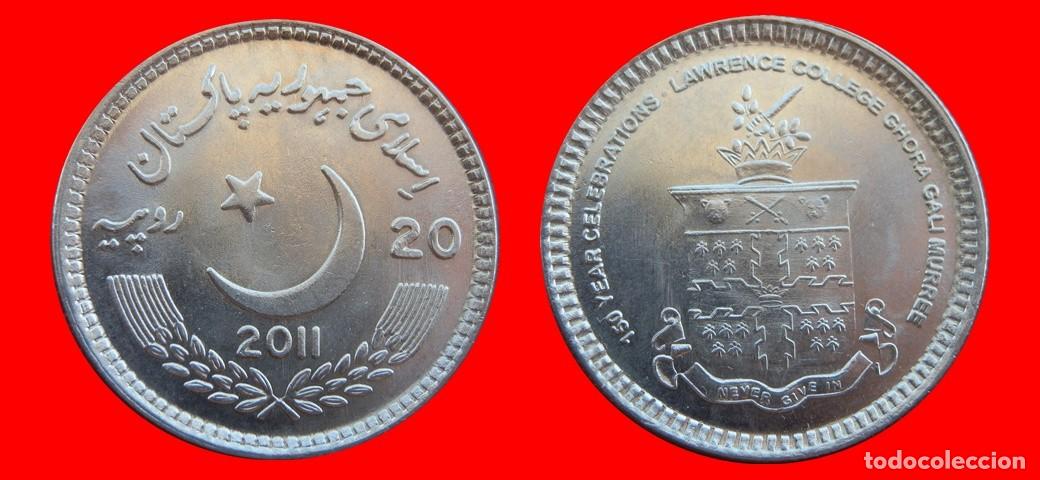 Monedas antiguas de Asia: 20 RUPIAS 2011 SIN CIRCULAR PAKISTAN-9940SC