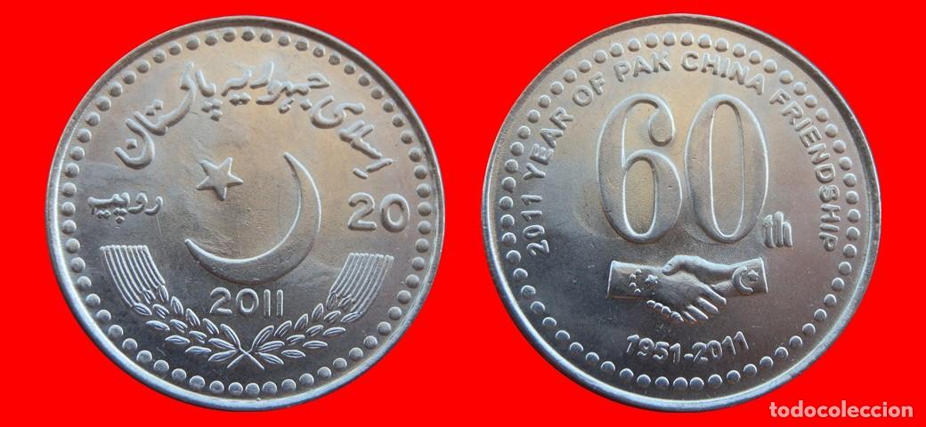 Monedas antiguas de Asia: 20 RUPIAS 2011 SIN CIRCULAR PAKISTAN-9942SC