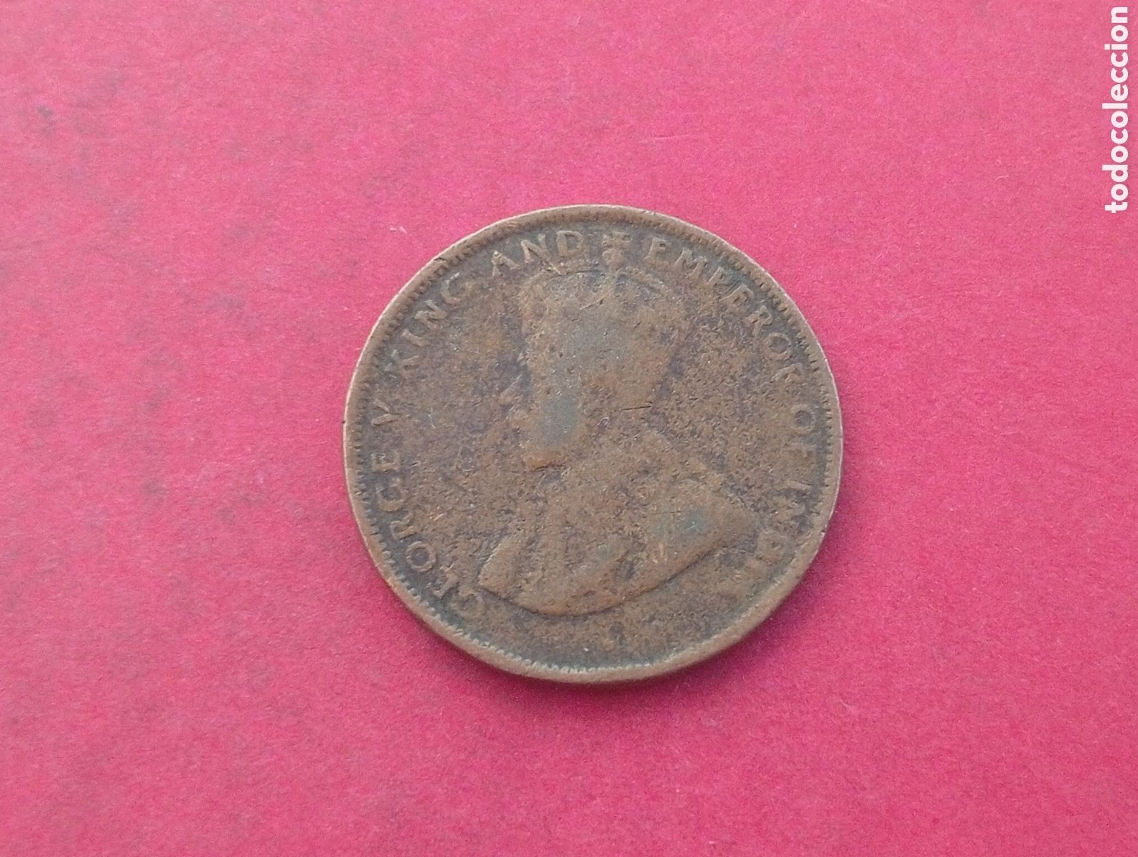 Monedas antiguas de Asia: 1 cent de Ceil&aacute;n 1912 - Foto 2