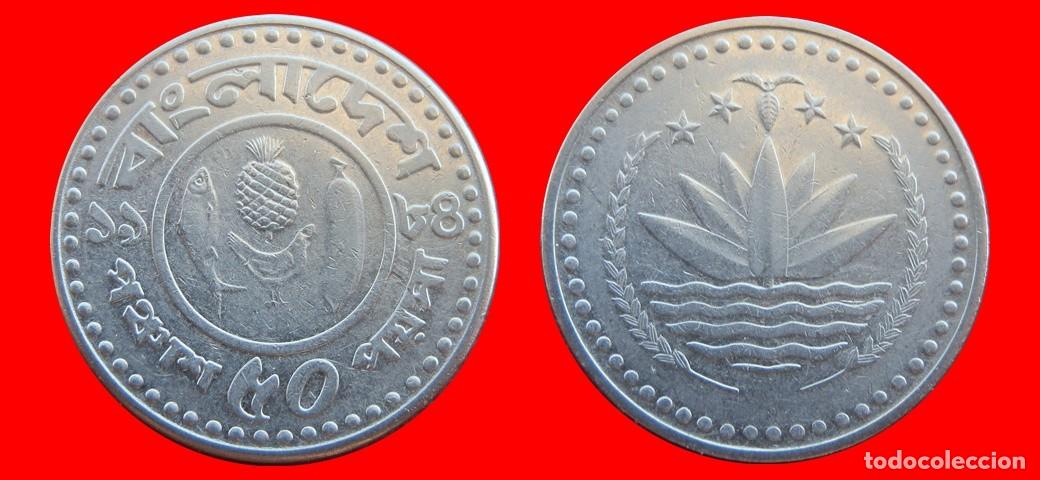 Monedas antiguas de Asia: 50 POISHA 1984 BANGLADES-155629