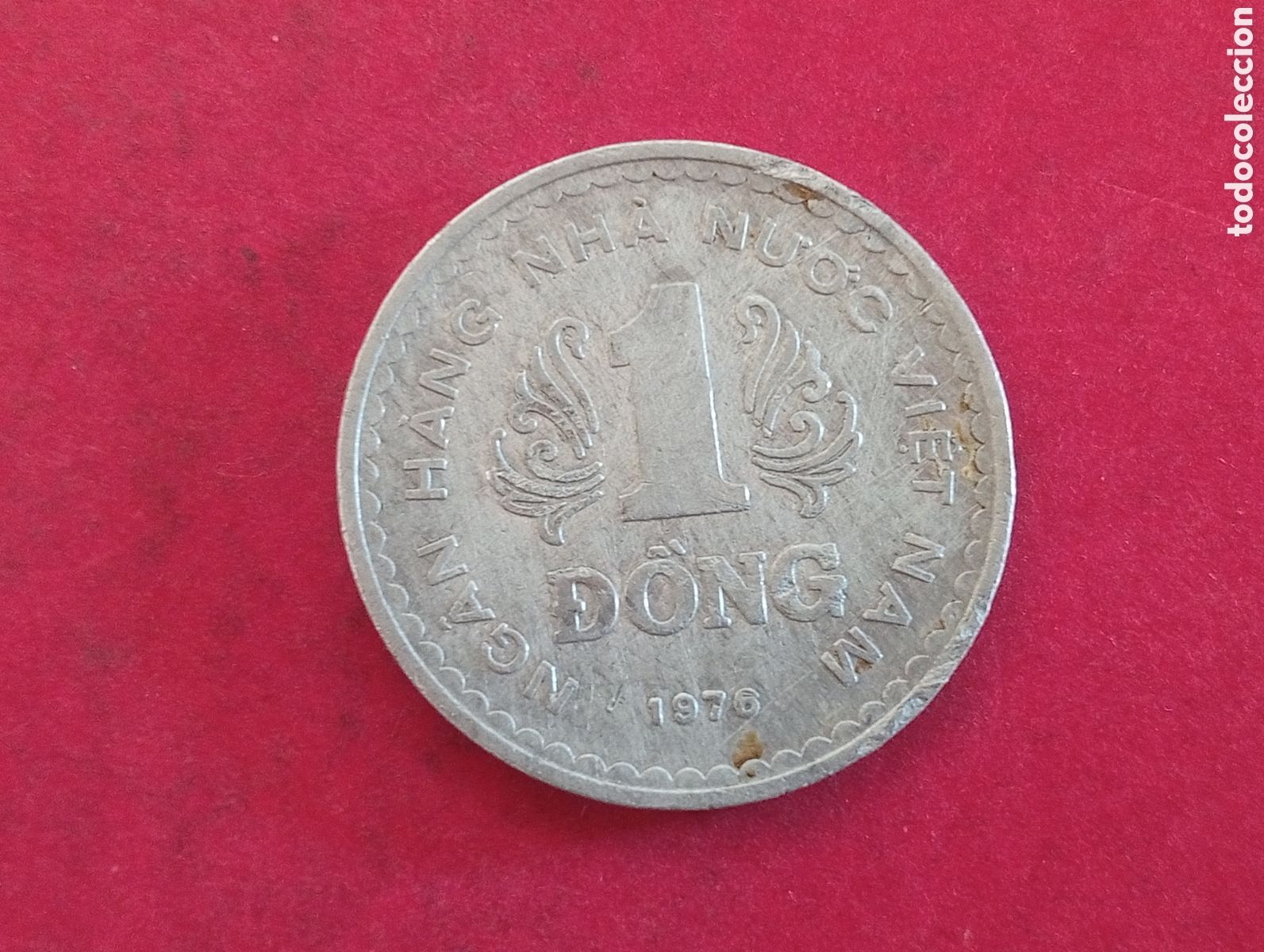 Monedas antiguas de Asia: 1 dong de Vietnam 1976