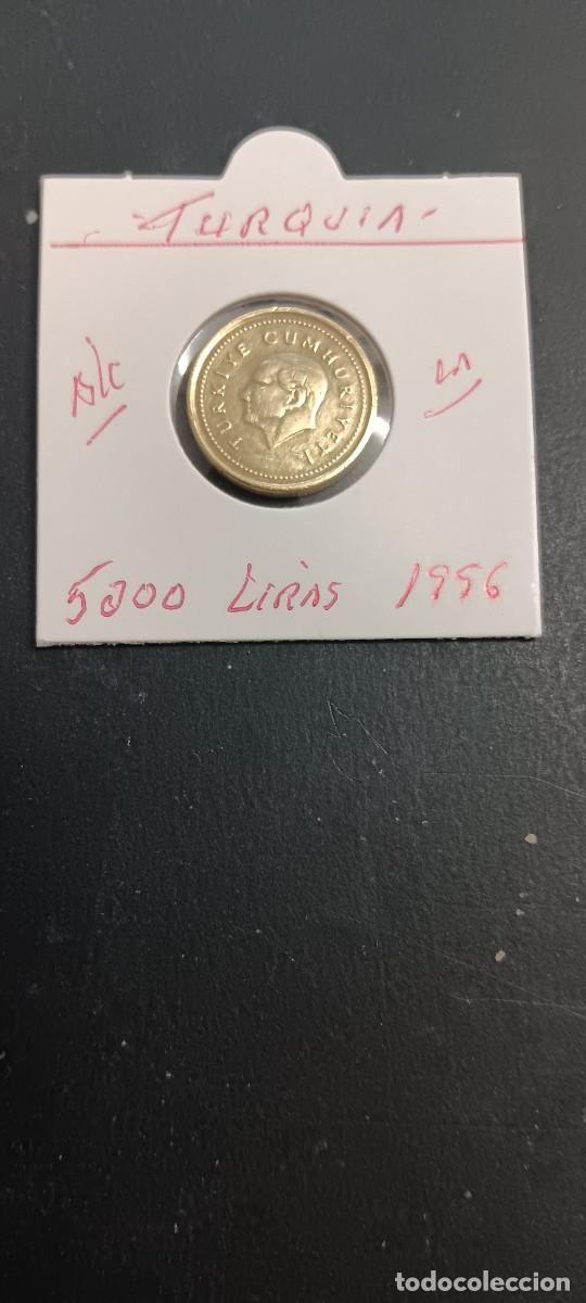 Monedas antiguas de Asia: TURQUIA(TURKIA) 5000 LIRAS 1996 BC KM=1029.1 (LAT&Oacute;N)
