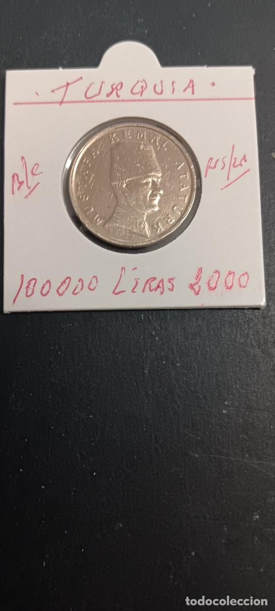 Monedas antiguas de Asia: TURQUIA(TURKIA) 100000 LIRAS 2000 BC KM=1078 (NIQUEL-LAT&Oacute;N)
