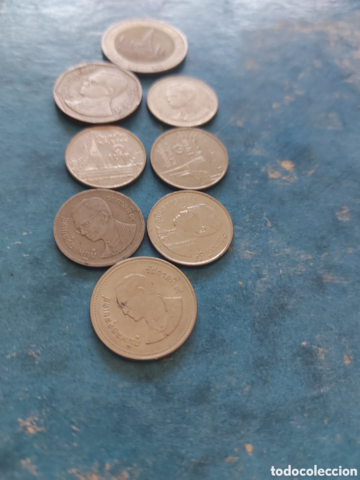 Monedas antiguas de Asia: 8 monedas deTailandia