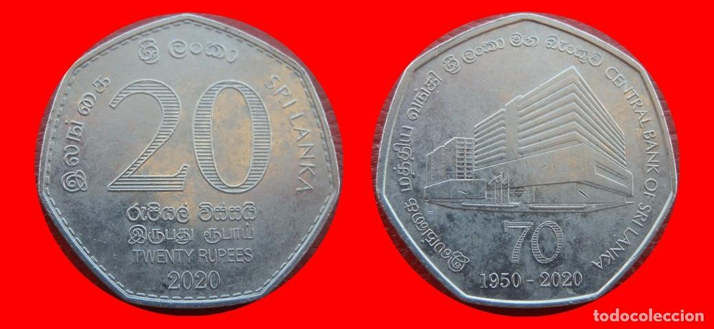 Monedas antiguas de Asia: 20 RUPIAS 2020 SRI LANKA CEYLAN CEYLON-155780