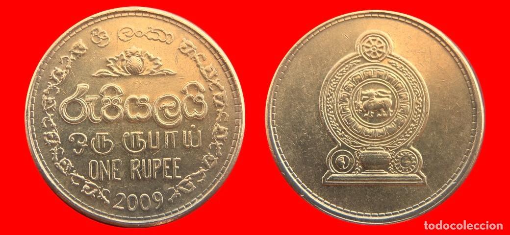 Monedas antiguas de Asia: 1 RUPIA 2009 SRI LANKA CEYLAN CEYLON-155788
