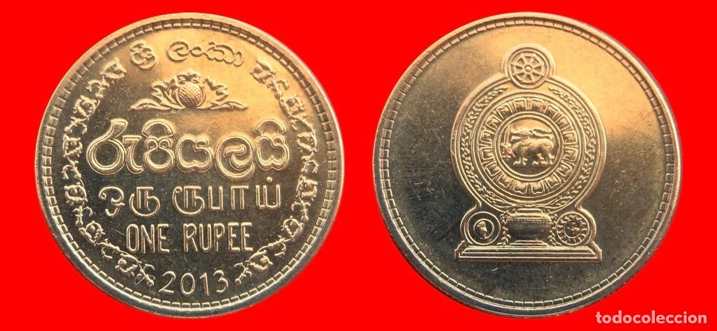 Monedas antiguas de Asia: 1 RUPIA 2013 SRI LANKA CEYLAN CEYLON-155789