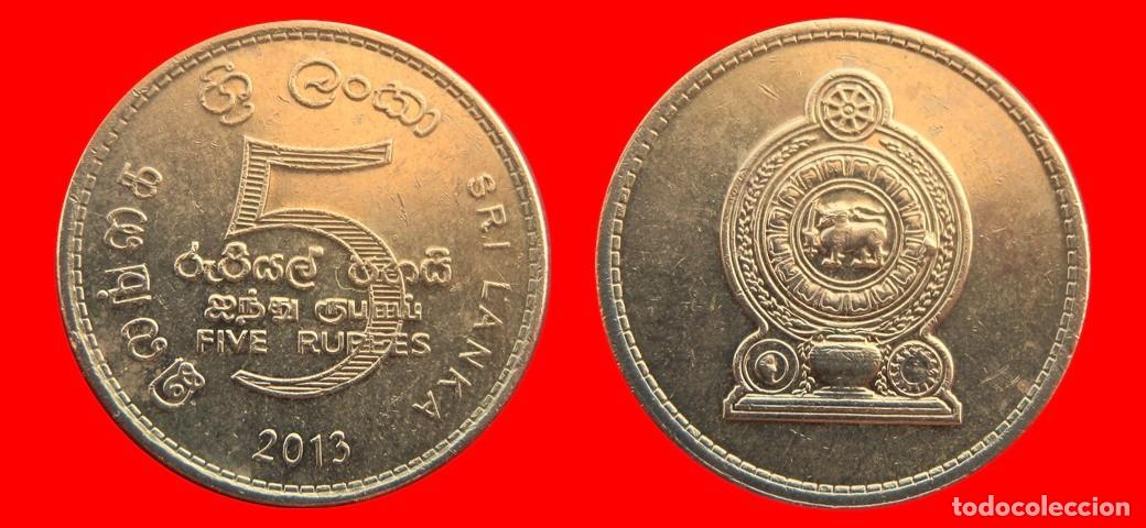 Monedas antiguas de Asia: 5 RUPIAS 2013 SRI LANKA CEYLAN CEYLON-155792
