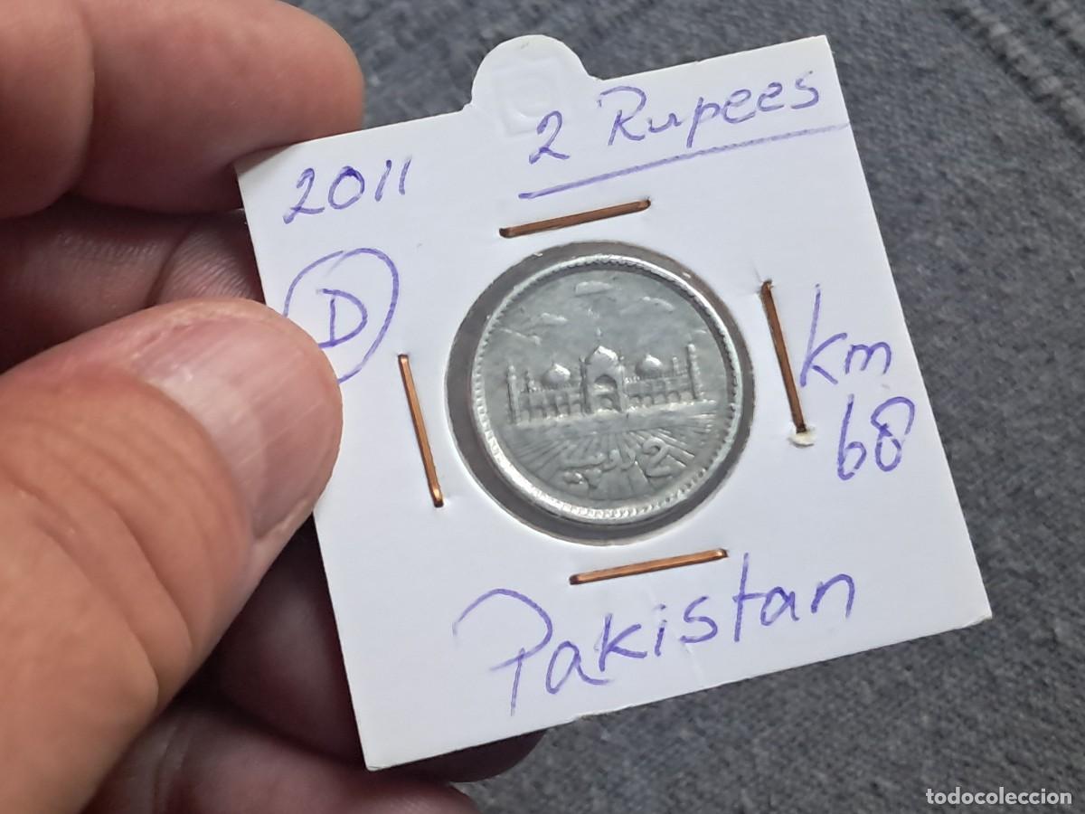 Monedas antiguas de Asia: MONEDA DE PAQUIST&Aacute;N 2 RUPIAS 2011 F, KM# 68, Sch&ouml;n# 65a, N# 16309.