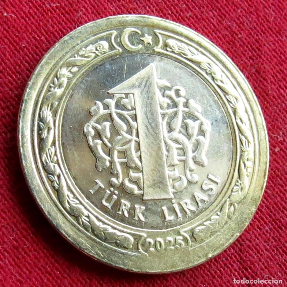 Monedas antiguas de Asia: Turquia 1 lira 2025 Lt 432 *V2