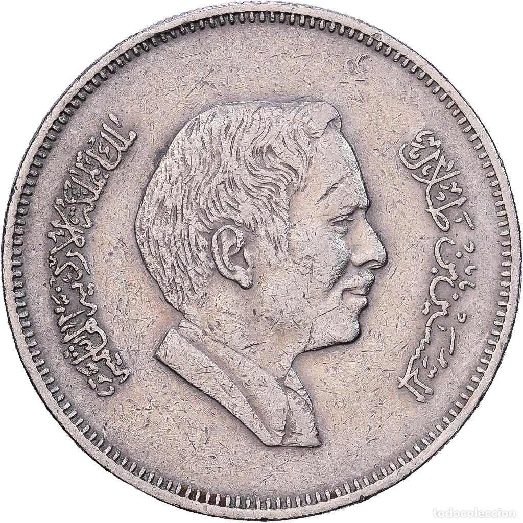 Monedas antiguas de Asia: [#1552410] Jordania, Hussein, 100 Fils, Dirham, 1978/AH1398, Cobre - n&iacute;quel, MBC, KM:40