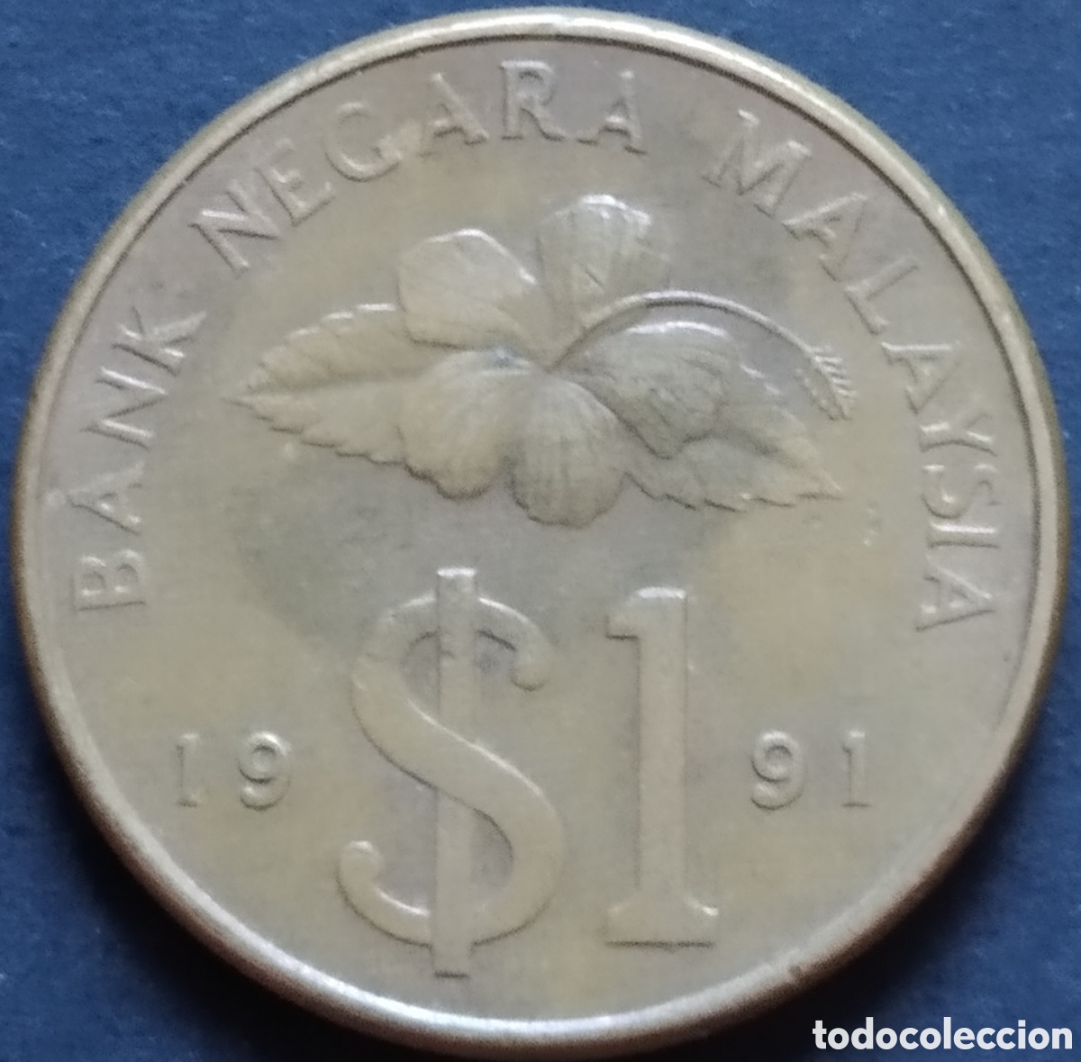 Monedas antiguas de Asia: MONEDA - MALASIA 1 RINGGIT 1991