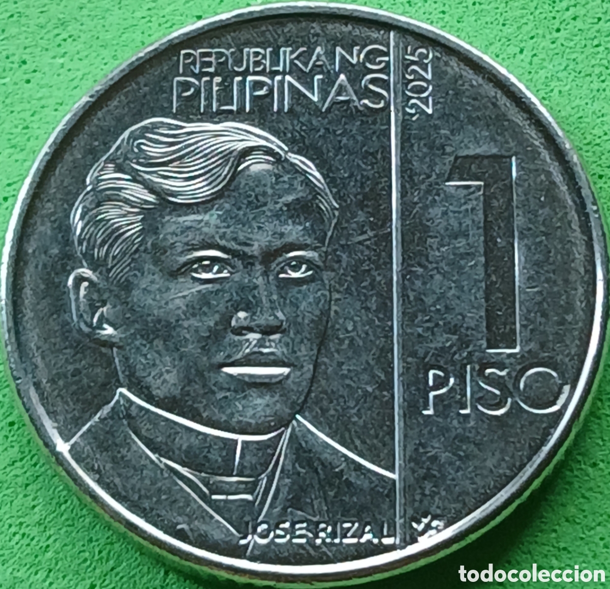 Monedas antiguas de Asia: Filipinas 1 piso 2025 UC#215 ESCASA!!!