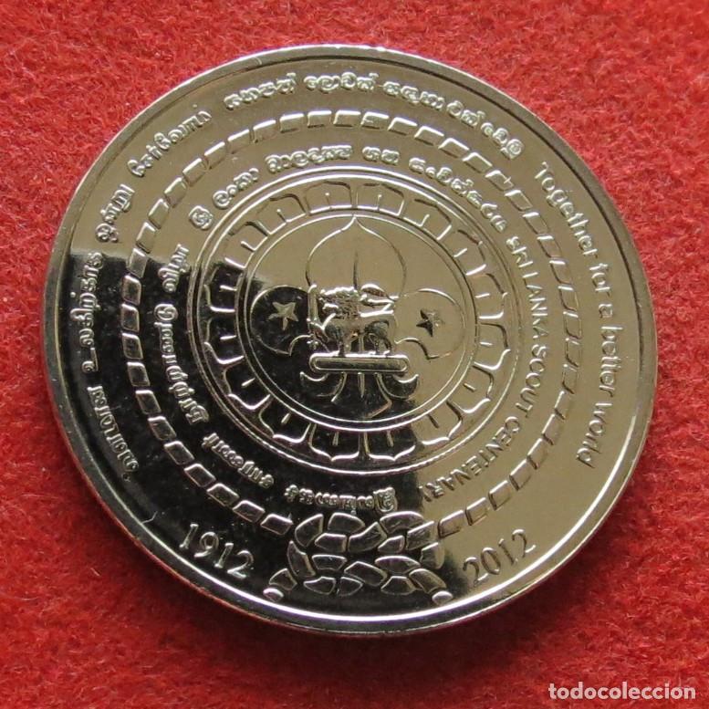 Monedas antiguas de Asia: Sri Lanka 2 rupees 2012 scouts UNC