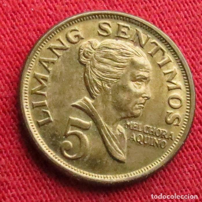 Old Coins of Asia: Filipinas Philippines 5 sentimos 1972 KM# 197 Lt 1773 *V2