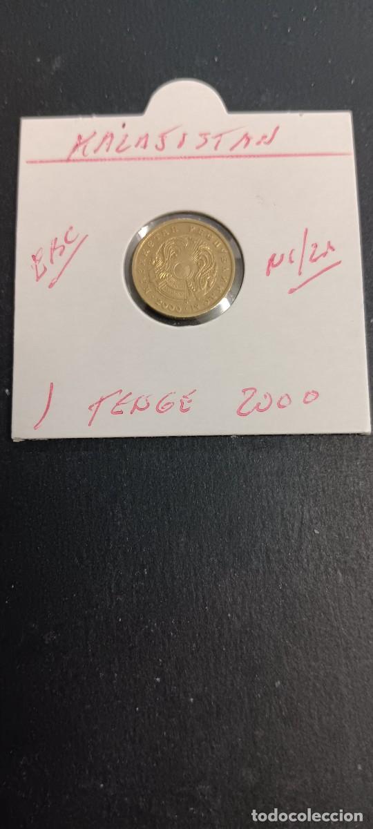 Monedas antiguas de Asia: KAZAJISTAN 1 TENGE 2000 EBC KM= 23 (NIQUEL-LAT&Oacute;N)
