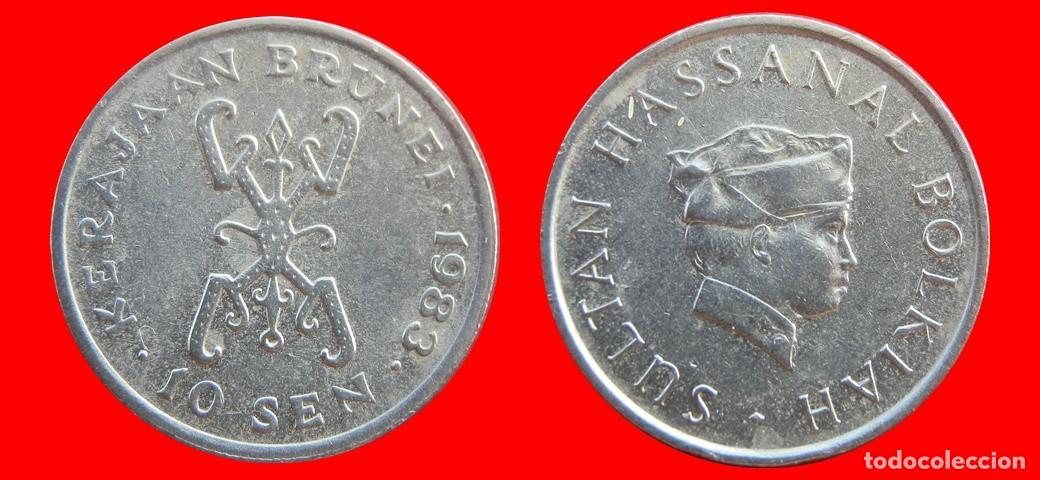 Monedas antiguas de Asia: 10 SEN 1983 BRUNEI -155980