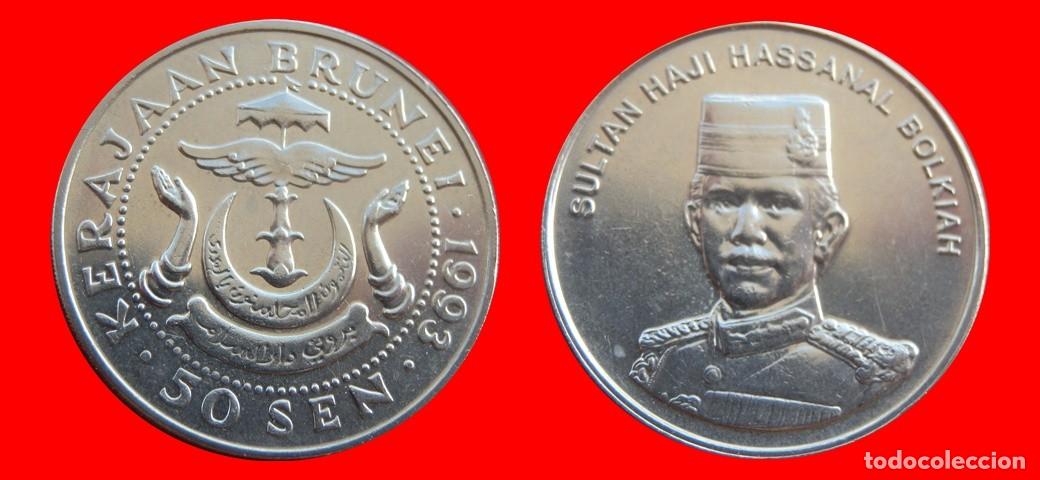Monedas antiguas de Asia: 50 SEN 1993 BRUNEI -155998