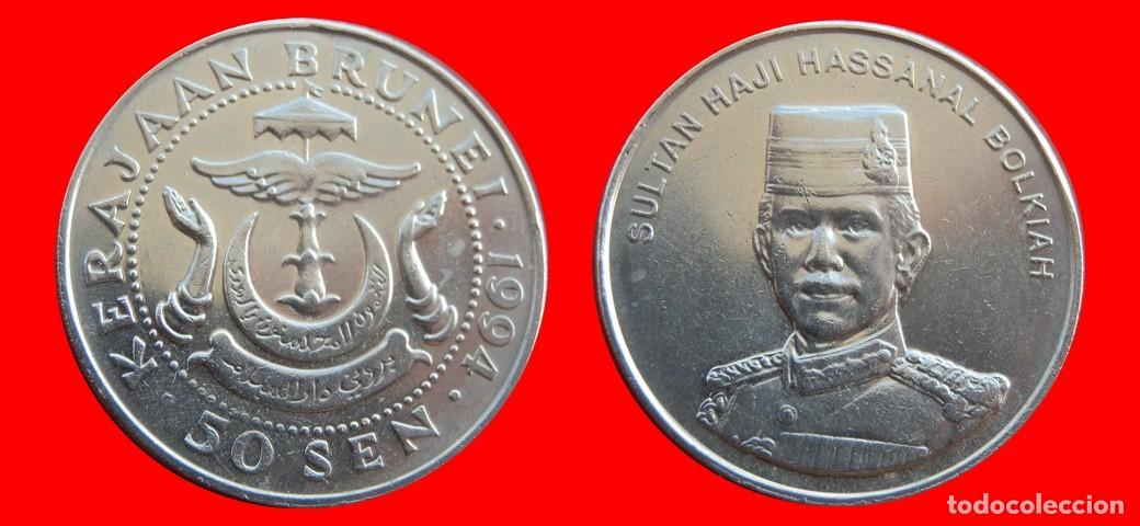 Monedas antiguas de Asia: 50 SEN 1994 BRUNEI -155999