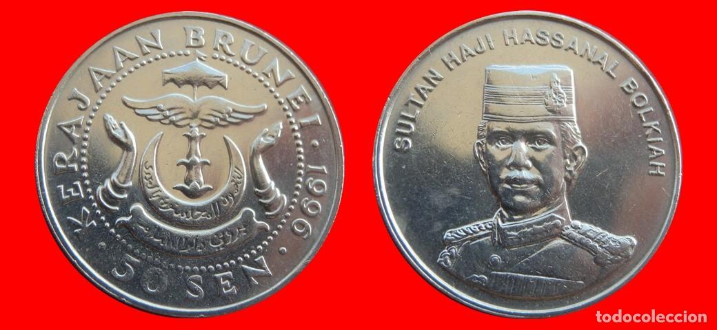 Monedas antiguas de Asia: 50 SEN 1996 BRUNEI -156000